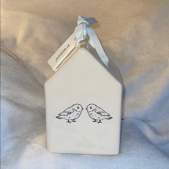 Baby Bird Ceramic Birdhouse by Rae Dunn - Picture 3 of 5